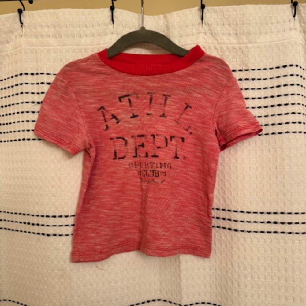 Cherokee Infant Unisex Athl Depart Red Shirt, Size: 18M